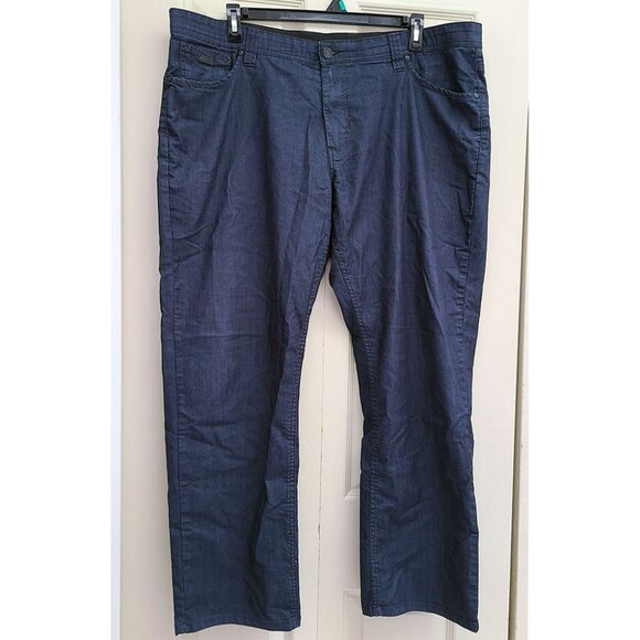 🆕️ CANADIAN BRAND Point Zero Dark Wash Flex Waist Mens Vintage Denim Jeans 44 - Picture 1 of 3